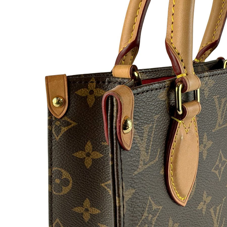 Louis Vuitton Shoulder Bag Monogram Sac Plat BB — view 6