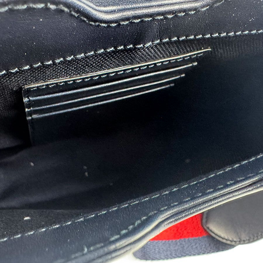 Gucci Shoulder Bag Navy — view 5