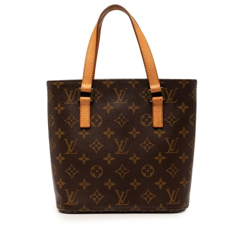Louis Vuitton Monogram Vavin PM Handbag Brown Leather
