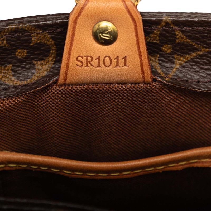 Louis Vuitton Monogram Vavin PM Handbag Brown Leather — view 6