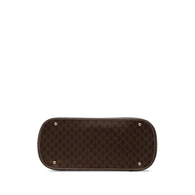 Celine Macadam / Shoulder Bag / 2-Way Brown / Leather / — view 3