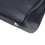 Dior-l by 2-Way Shoulder Bag Navy Silver Leather — view 5