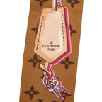 Louis Vuitton Monogram Bandeau BB Ultimate Scarf Black Brown White Silk — view 4