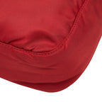 Prada Crossbody Shoulder Bag Red Nylon and Leather — view 6