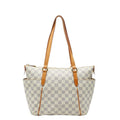Louis Vuitton Damier Azur Totally PM Tote White Leather