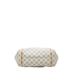 Louis Vuitton Damier Azur Totally PM Tote White Leather — view 3
