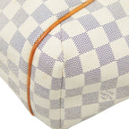 Louis Vuitton Damier Azur Totally PM Tote White Leather — view 6