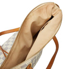 Louis Vuitton Damier Azur Totally PM Tote White Leather — view 9