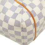 Louis Vuitton Damier Azur Totally PM Tote White Leather — view 7