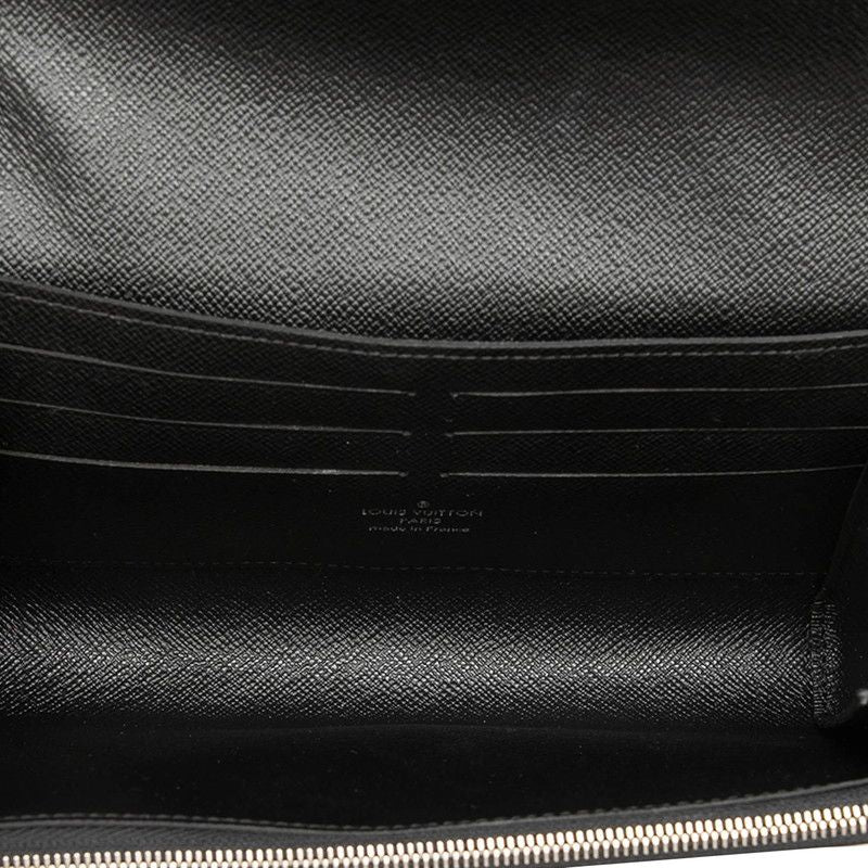 Louis Vuitton Epi Portefeuille Twist Chain Shoulder Bag Black Gold Silver — view 4