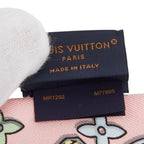 Louis Vuitton Bandeau BB Bijou Twilly Scarf Pink Silk — view 7