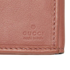 Gucci GG Canvas Heart Wallet Beige Pink — view 9