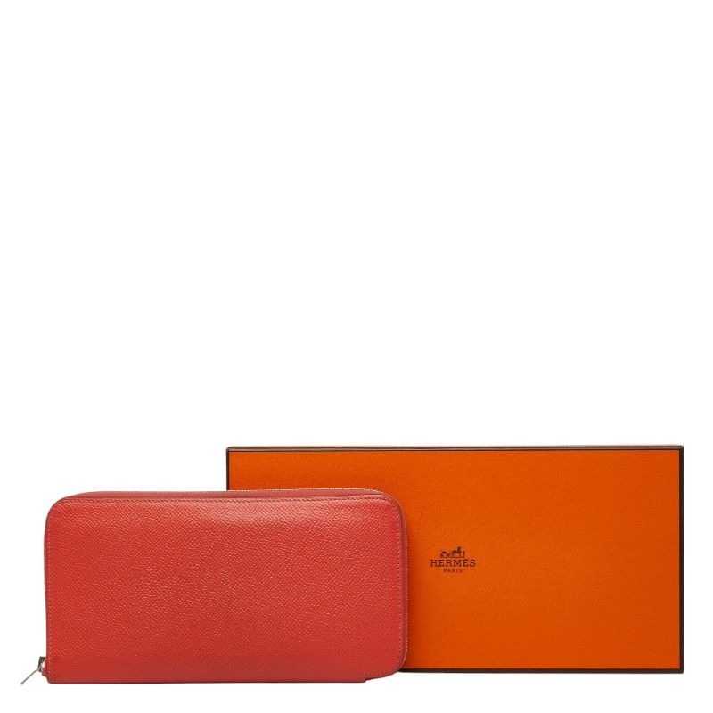 Hermes Azap Long Silk Round Zip Wallet