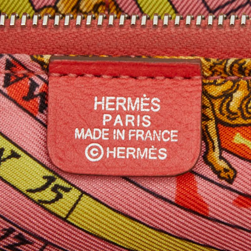 Hermes Azap Long Silk Round Zip Wallet — view 8