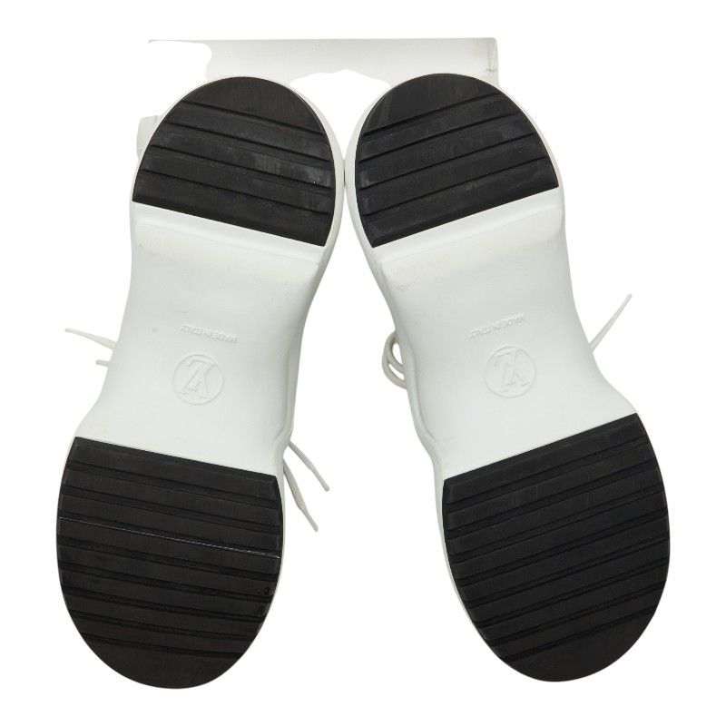 Louis Vuitton Monogram LV A-light Line 39 White Navy Brown Leather Sneaker — view 5