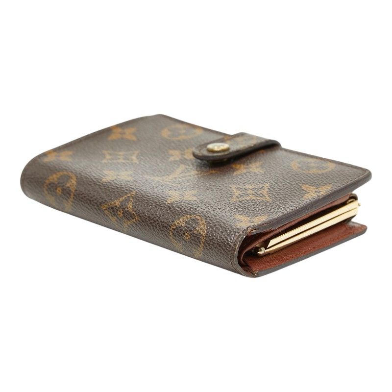 Louis Vuitton Monogram Portefeuille Viennois Bifold Wallet Brown Leather — view 4