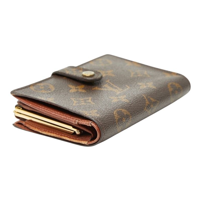 Louis Vuitton Monogram Portefeuille Viennois Bifold Wallet Brown Leather — view 5