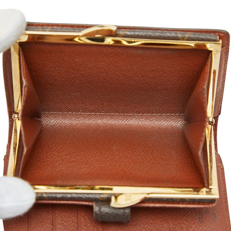 Louis Vuitton Monogram Portefeuille Viennois Bifold Wallet Brown Leather — view 7