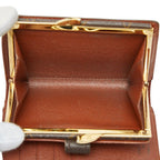 Louis Vuitton Monogram Portefeuille Viennois Bifold Wallet Brown Leather — view 7