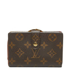 Louis Vuitton Monogram Portefeuille Viennois Bifold Wallet Brown Leather