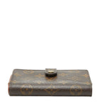 Louis Vuitton Monogram Portefeuille Viennois Bifold Wallet Brown Leather — view 3
