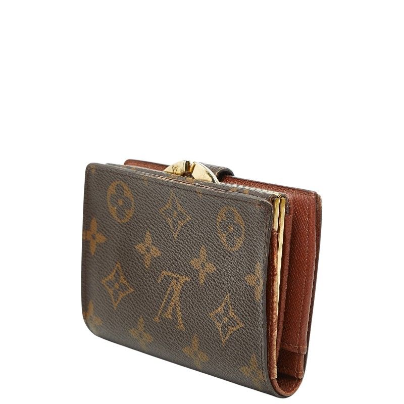 Louis Vuitton Monogram Portefeuille Viennois Bifold Wallet Brown Leather — view 2