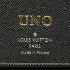 Louis Vuitton Monogram Eclipse Zippy Wallet Vertical Zip Around Black Gray — view 8