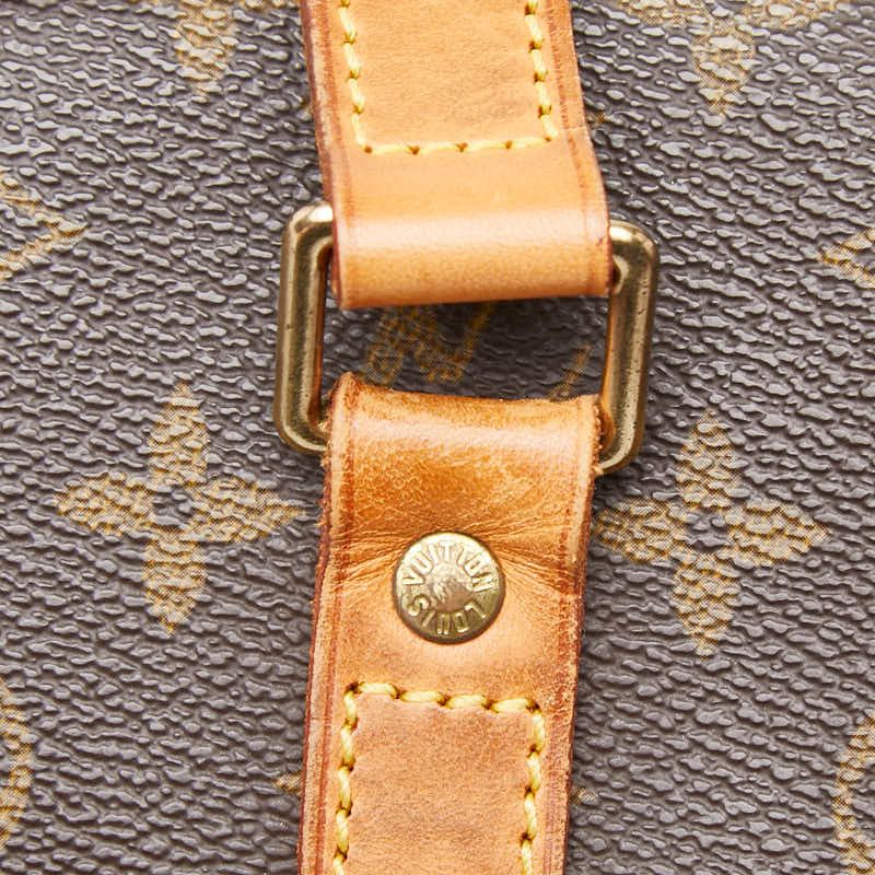 Louis Vuitton Monogram Babylon Tote / Shoulder Bag Brown Leather — view 8