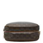 Louis Vuitton Monogram Ripota PM Crossbody Shoulder Bag Brown Leather — view 3