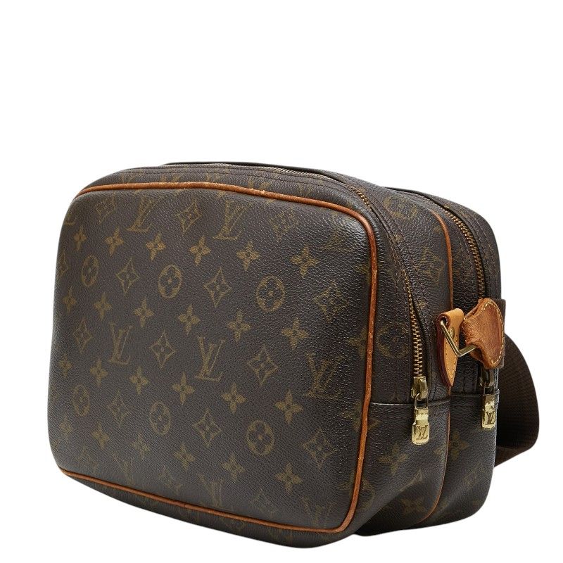 Louis Vuitton Monogram Ripota PM Crossbody Shoulder Bag Brown Leather — view 2