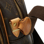Louis Vuitton Monogram Ripota PM Crossbody Shoulder Bag Brown Leather — view 9