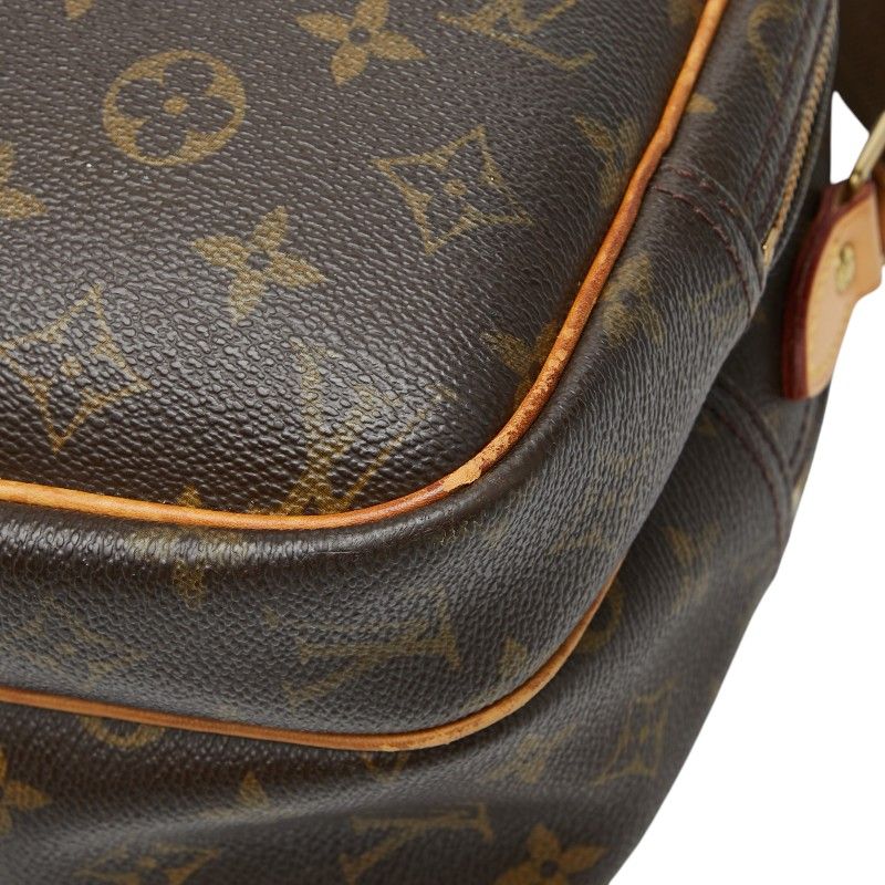 Louis Vuitton Monogram Ripota PM Crossbody Shoulder Bag Brown Leather — view 4