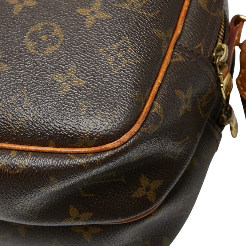 Louis Vuitton Monogram Ripota PM Crossbody Shoulder Bag Brown Leather — view 6
