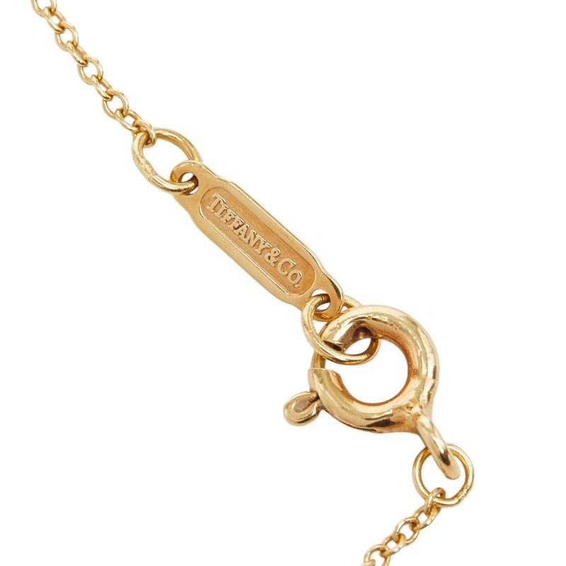 Tiffany & Co Gary Orchid Chain Pendant 18k Yellow Gold — view 6