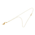 Tiffany & Co Gary Orchid Chain Pendant 18k Yellow Gold — view 2