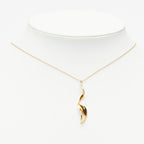 Tiffany & Co Gary Orchid Chain Pendant 18k Yellow Gold — view 7