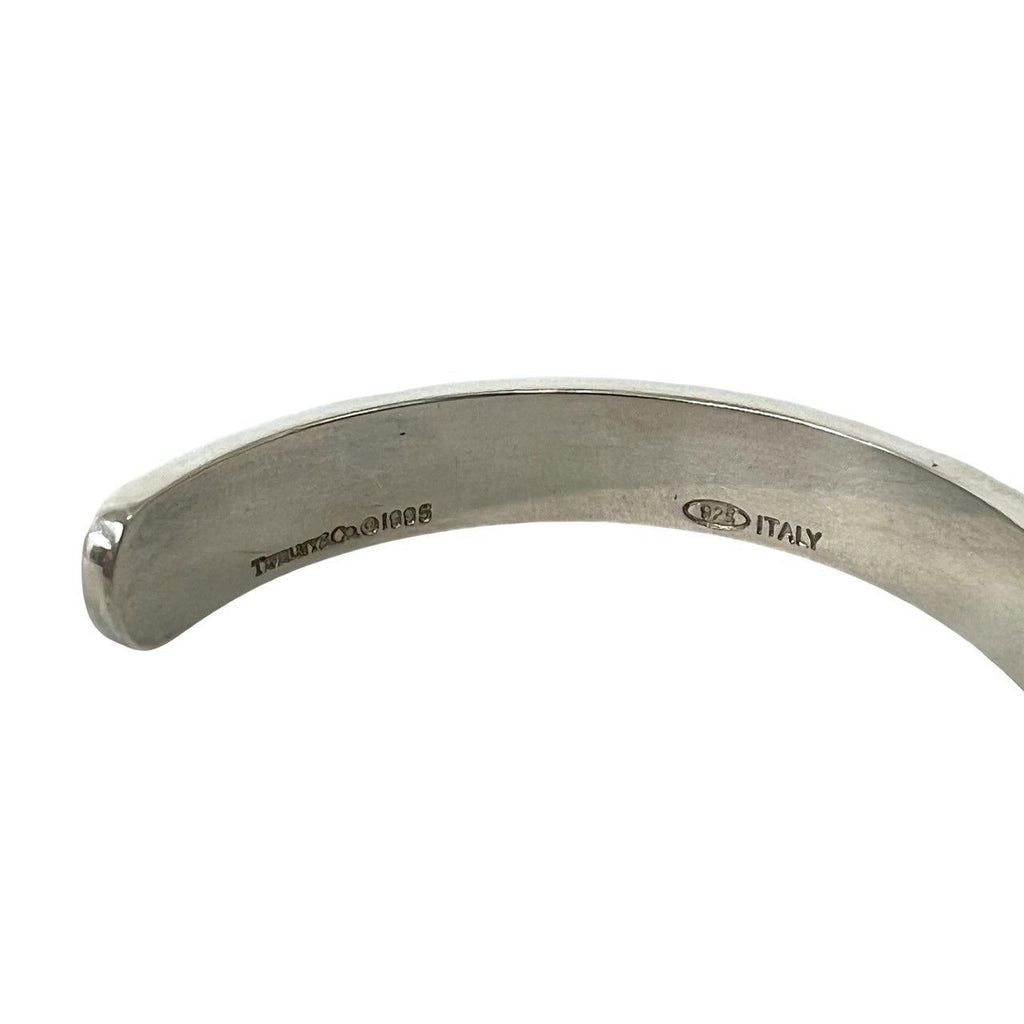 Tiffany & Co Vintage Atlas Bangle 925 Sterling Silver Bracelet — view 3