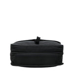 Prada Crossbody Shoulder Bag Black Nylon Leather — view 3