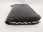 Louis Vuitton Wallet Epi Zippy Noir Leather Zip Around Silver — view 5