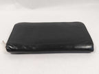 Louis Vuitton Wallet Epi Zippy Noir Leather Zip Around Silver — view 3