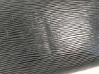 Louis Vuitton Wallet Epi Zippy Noir Leather Zip Around Silver — view 7