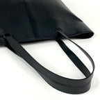 Chanel Logo Tote Leather Black — view 7
