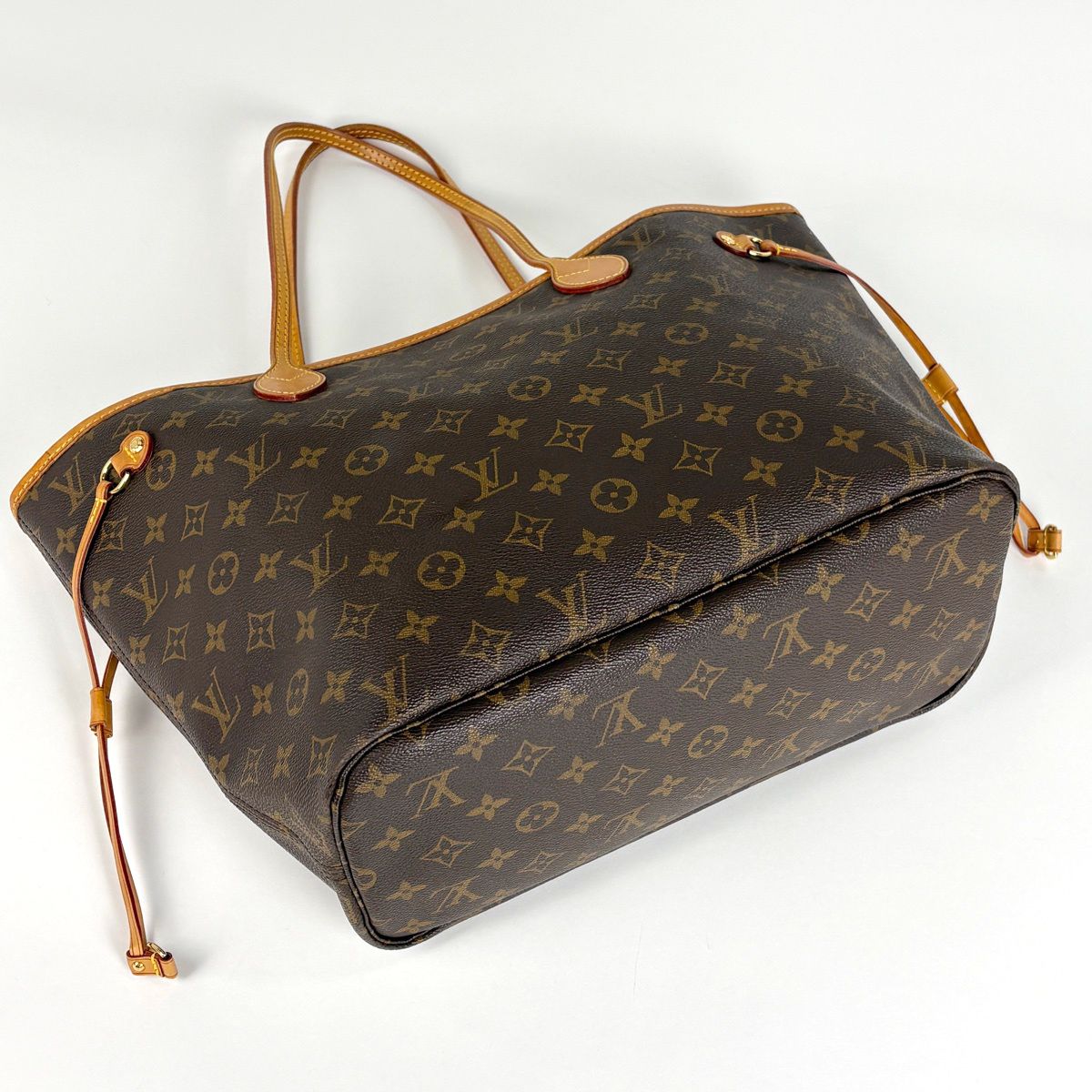 Louis Vuitton Neverfull Shoulder Bag Tote Monogram Brown — view 2