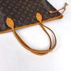 Louis Vuitton Neverfull Shoulder Bag Tote Monogram Brown — view 6