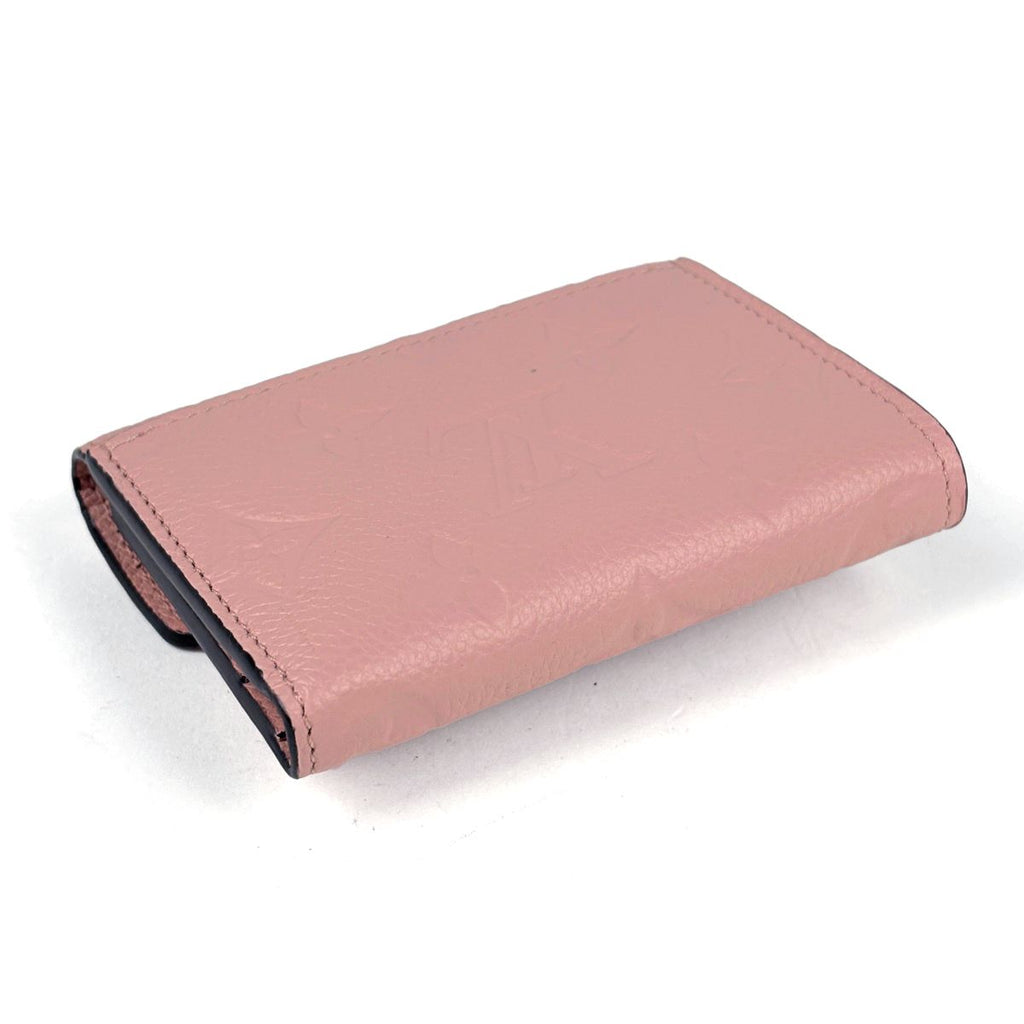 Louis Vuitton Portefeuille Zoe Compact Wallet Trifold Monogram Empreinte Rose — view 2