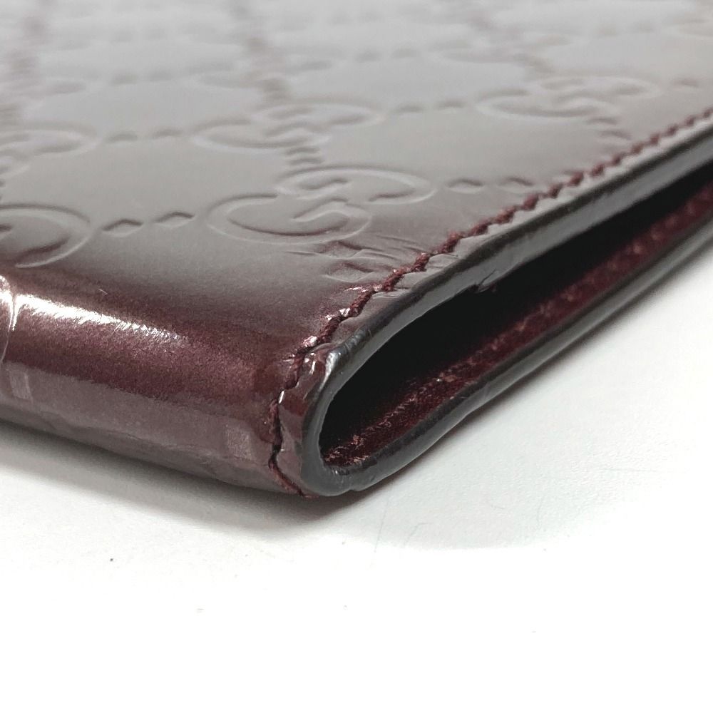 Gucci Note Cover GG Logo Leather Purple Shoulder — view 4