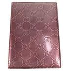 Gucci Note Cover GG Logo Leather Purple Shoulder — view 2