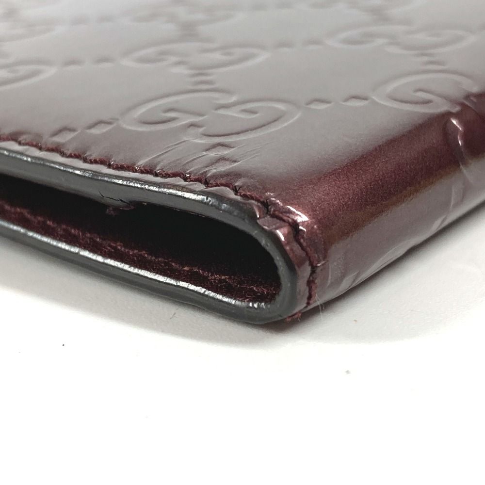 Gucci Note Cover GG Logo Leather Purple Shoulder — view 5