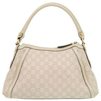 Gucci Scarlet Guccissima Leather Ivory Handbag — view 3