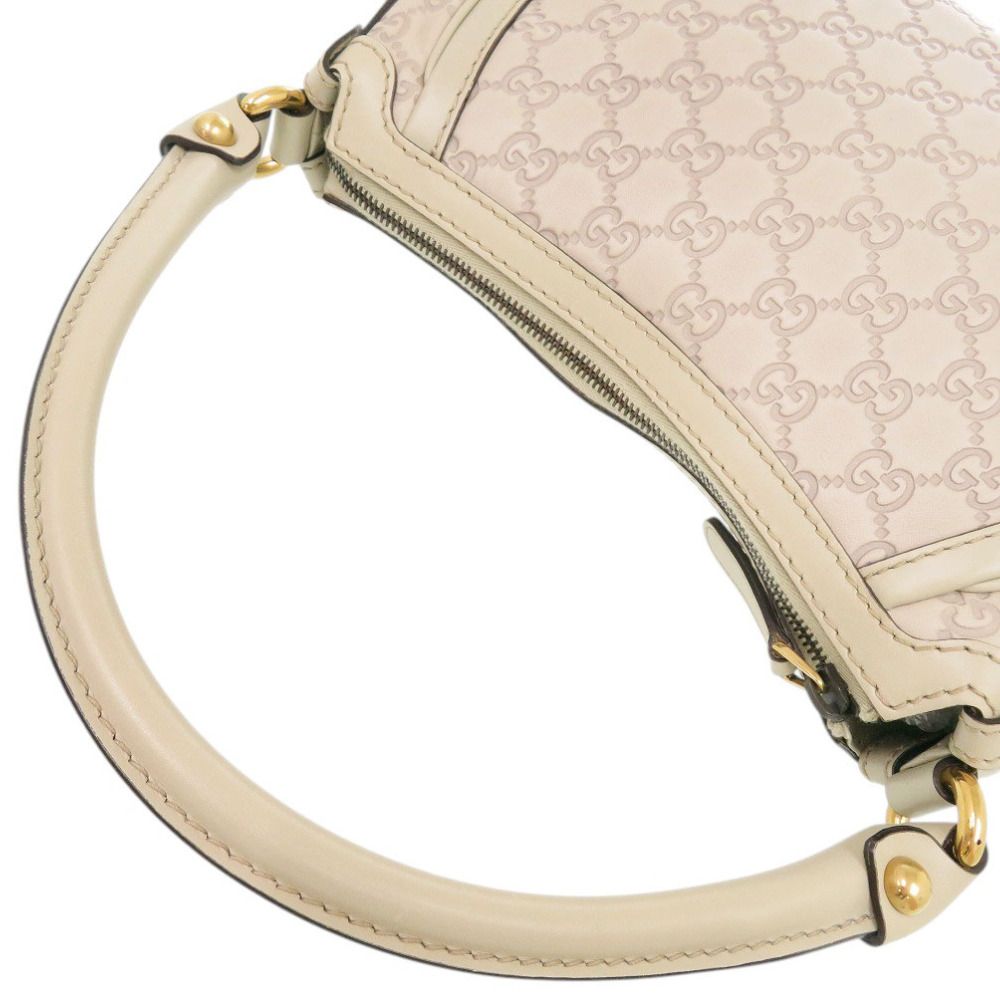 Gucci Scarlet Guccissima Leather Ivory Handbag — view 8
